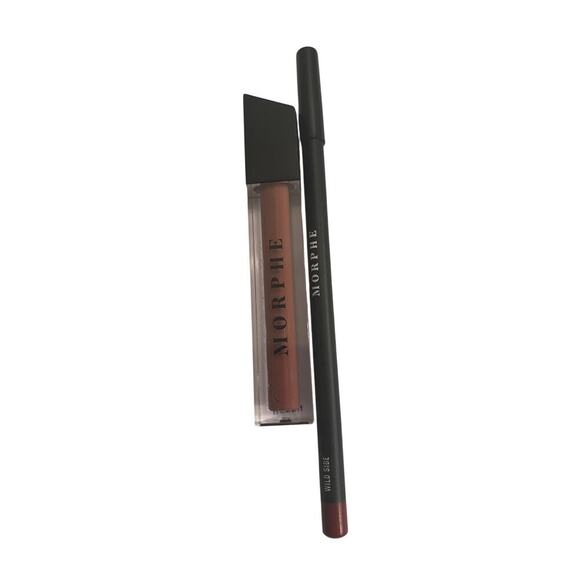 Morphe Lip Duo: Liquid Lipstick in Now With laying and Lipliner in Wild Side - Picture 1 of 4